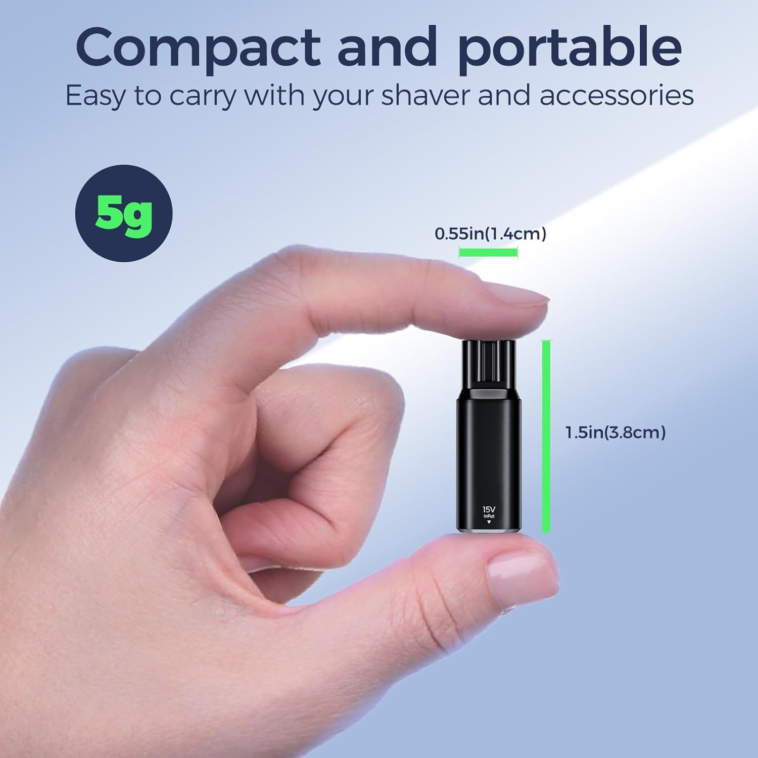 Adaptador de Carga Tipo C de 1 - Men'S Grooming Shaver reseña y precio