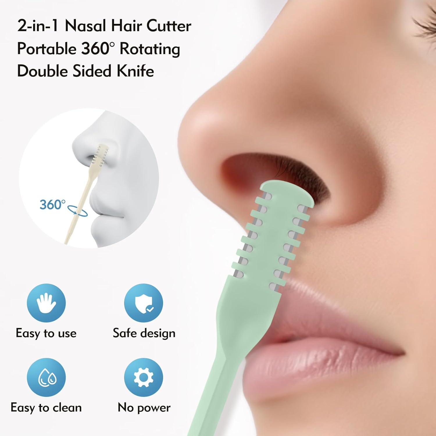 5/20/50 Piezas Cortador Nasal  - Men'S Grooming Clippers reseña y precio