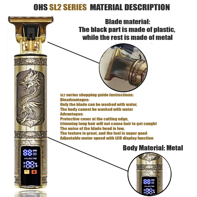 Cortadora de Pelo T9 Vintage,  - Men'S Grooming Daily reseña y precio