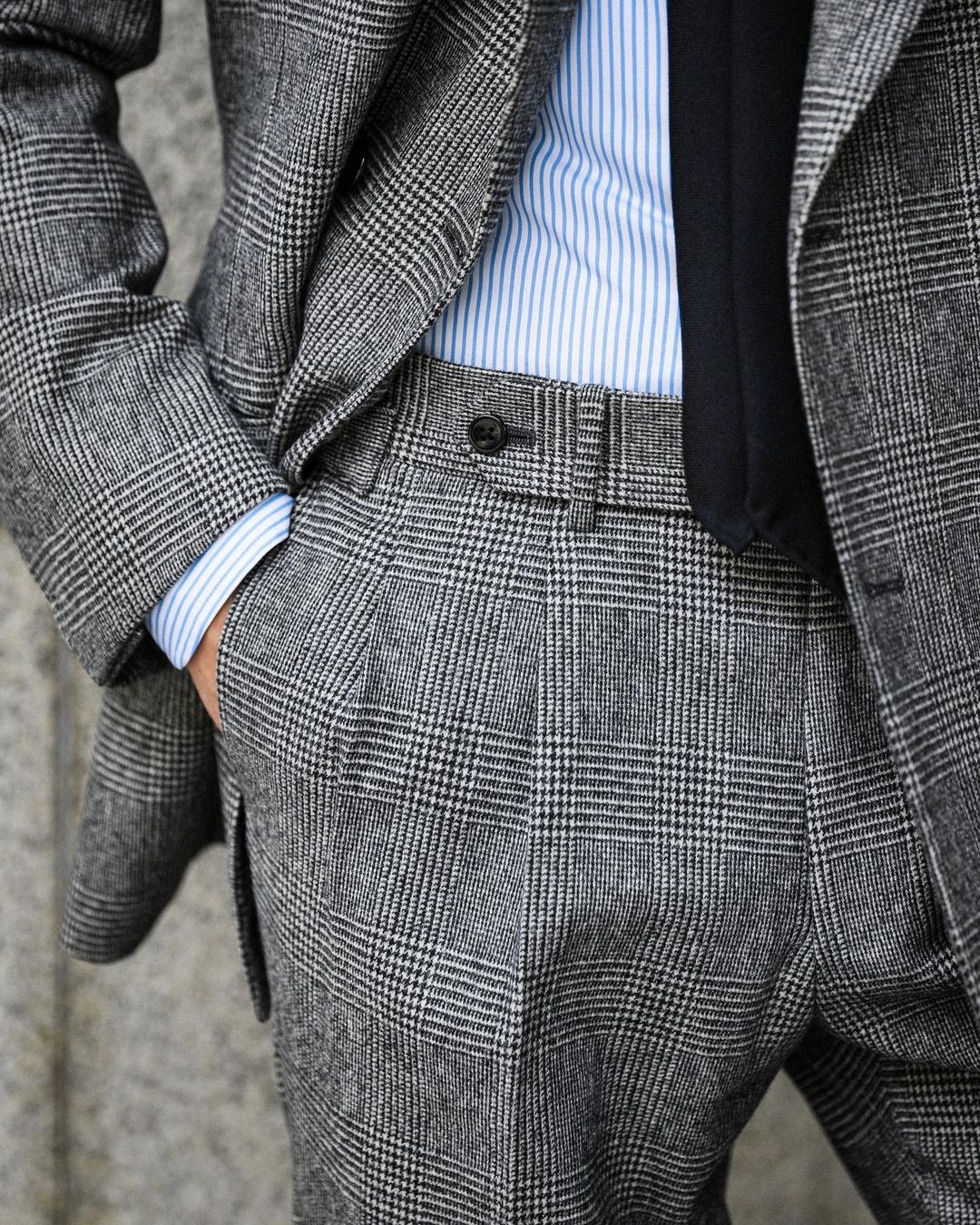 Traje de negocios a cuadros pa - Men'S Grooming Daily reseña y precio