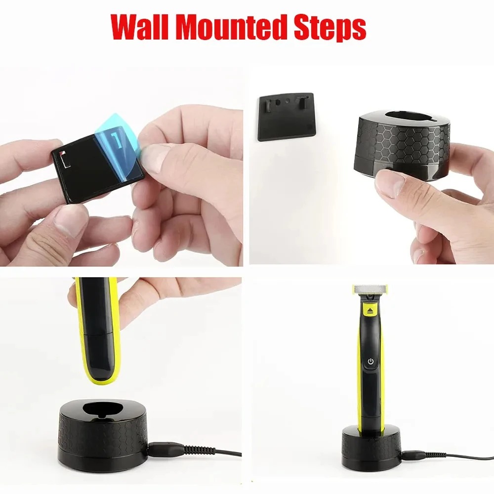 NUEVA Base de Carga Montada en - Men'S Grooming Shaver reseña y precio