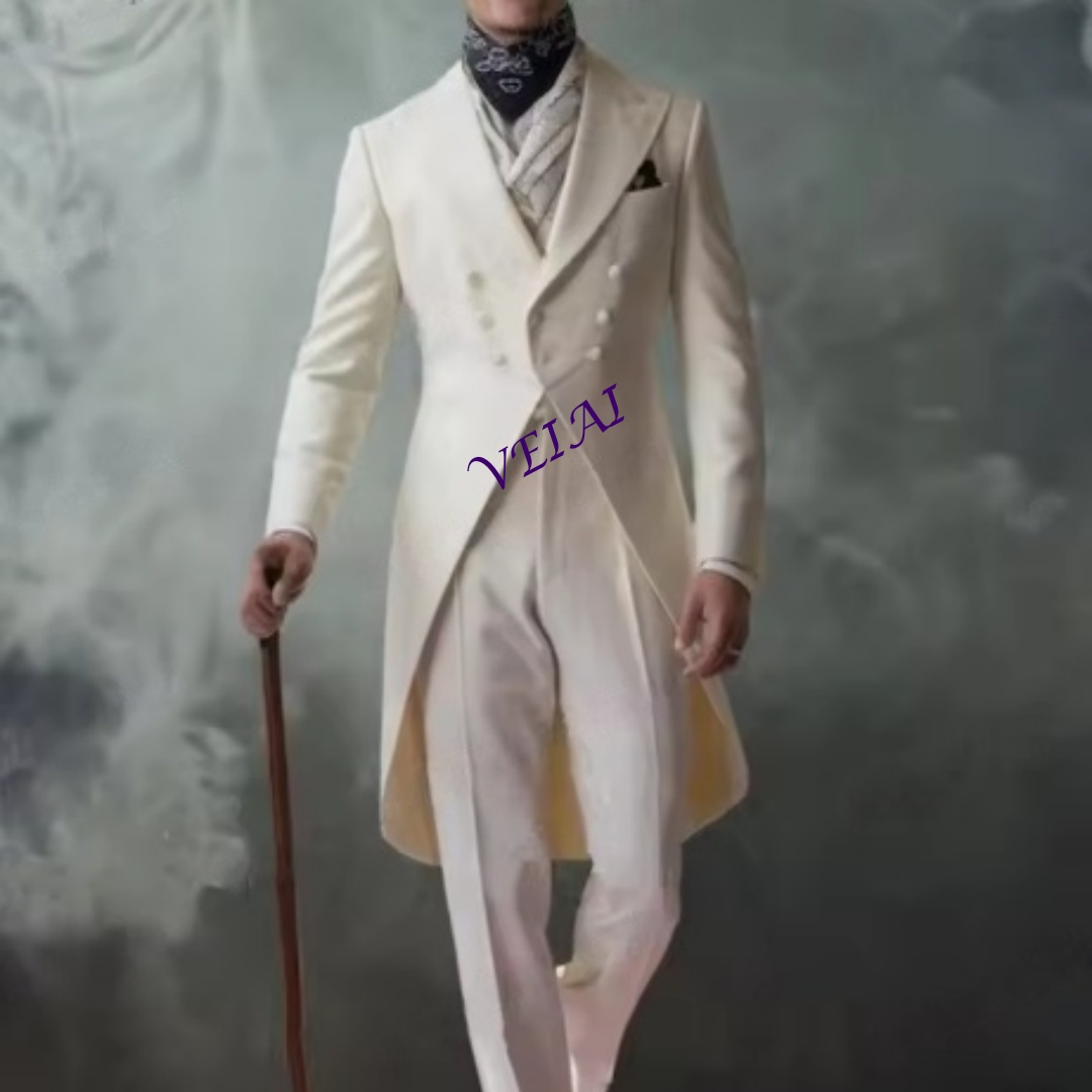 Traje de Esmoquin Blanco Perso - Men'S Grooming Daily reseña y precio