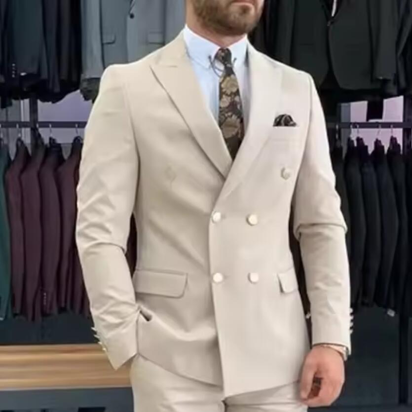 Nuevo Traje Beige para Hombre, - Men'S Grooming Daily reseña y precio